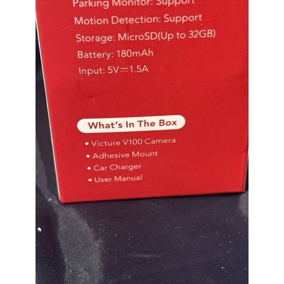 Mini 1080P Car DVR Camera Dash Cam Collision Detection, Colored Display, Parking - Picture 9 of 9